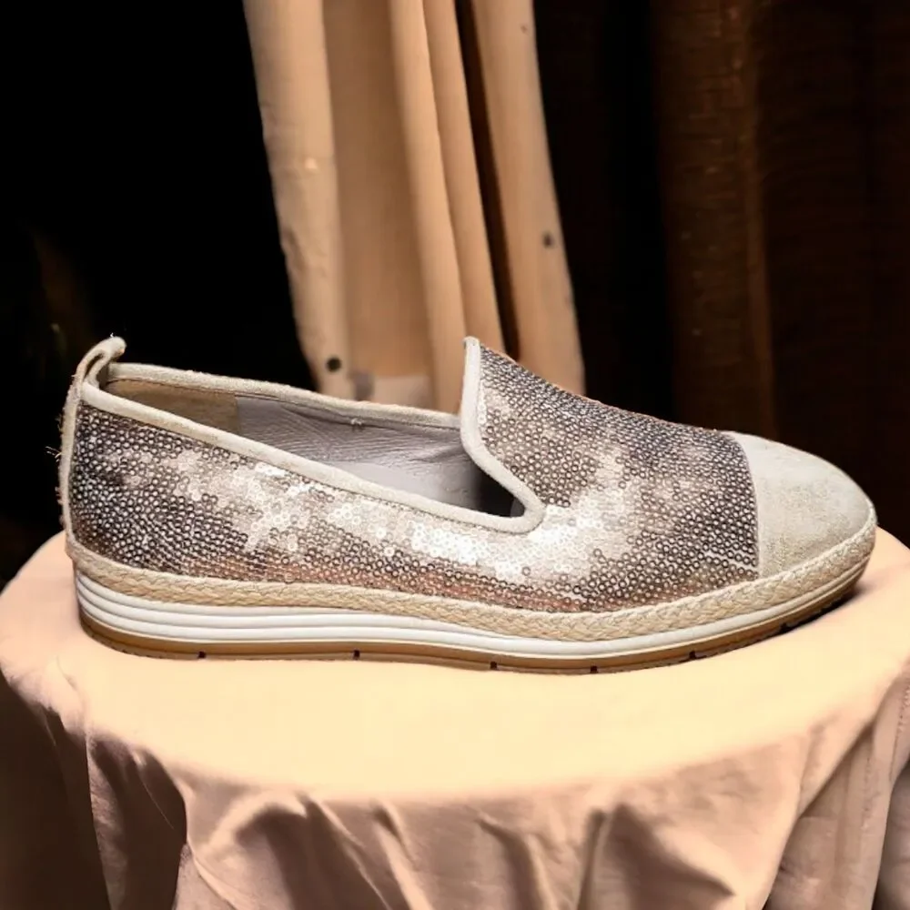 Paul Green Resortwear Coastal Grandma Joaquin Sequin Espadrilles